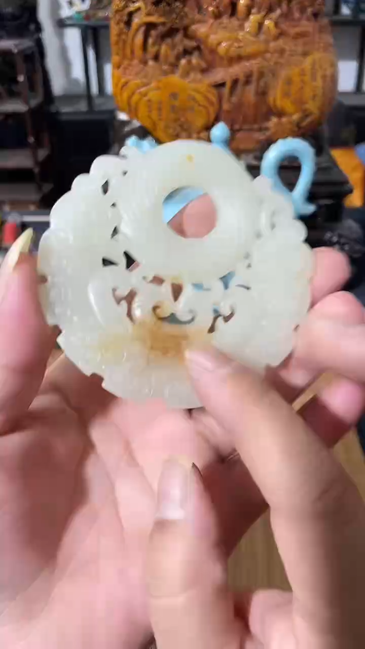 未镶嵌和田玉挂件文轩玉阁和田玉专属链接