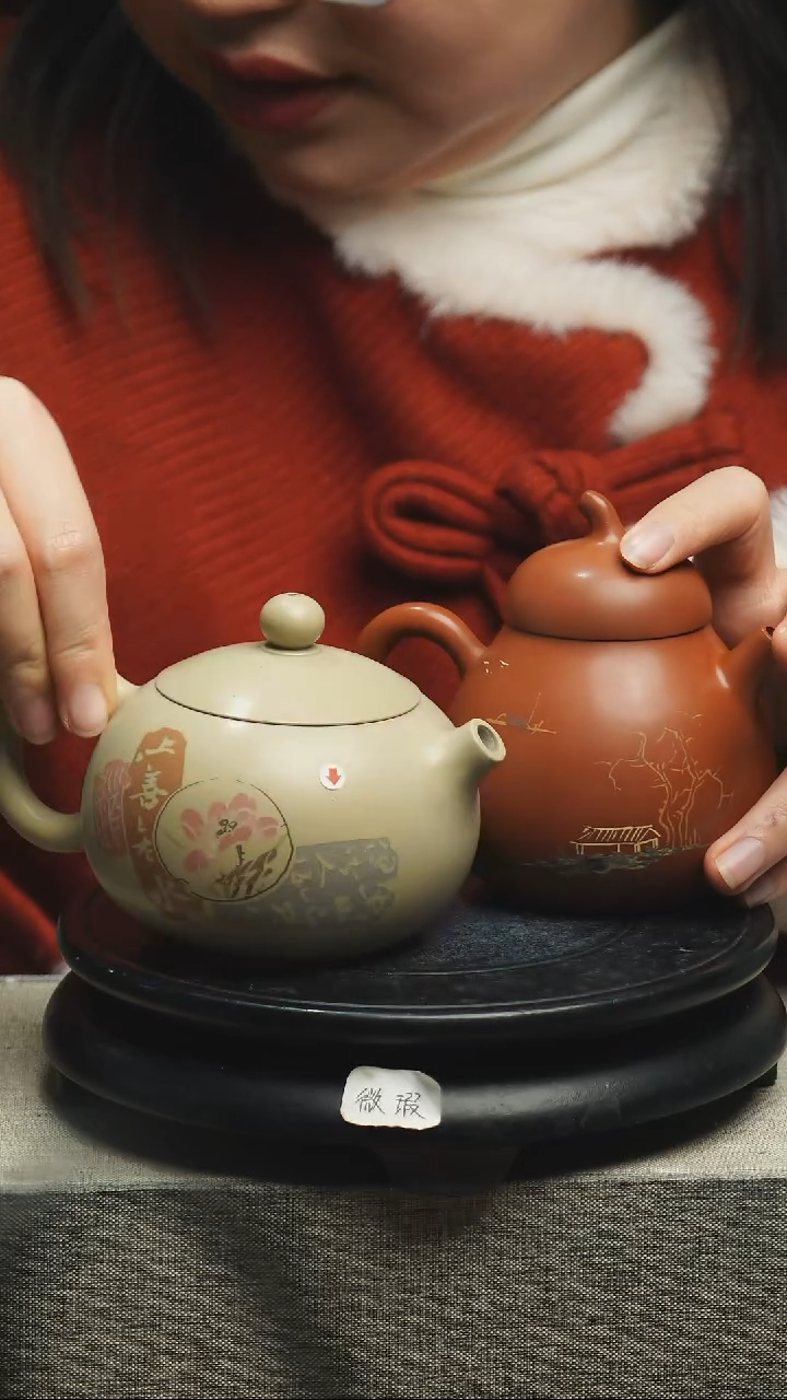 【闪购商品】壶2个建水紫陶壶微瑕229