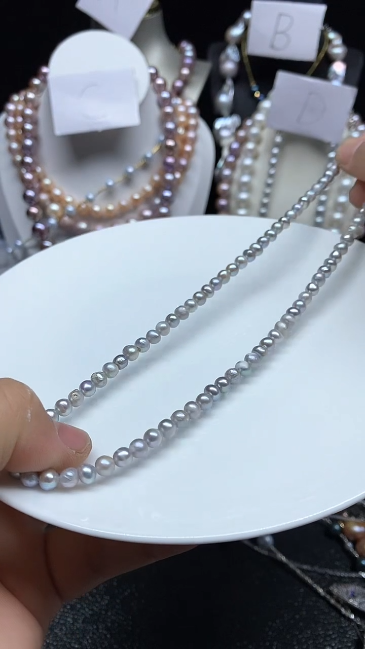 【闪购商品】淡水珍珠颈饰未镶嵌多人