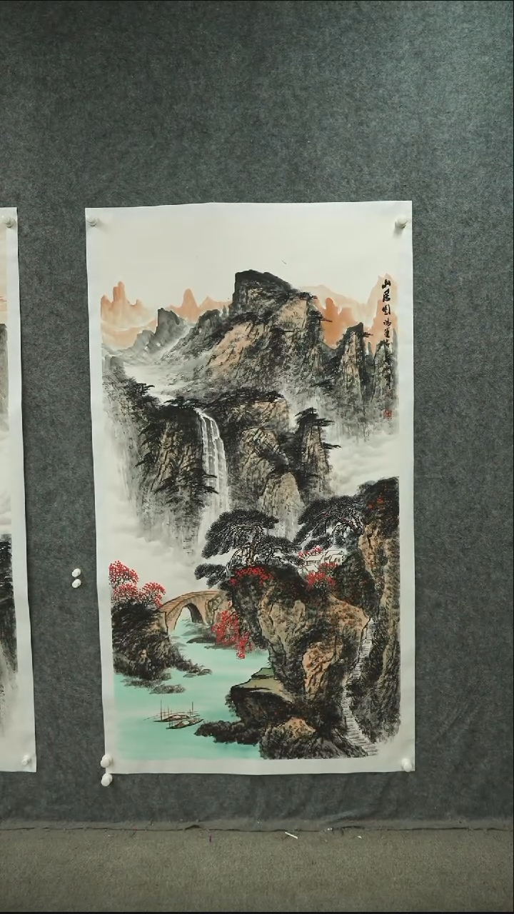 书法乔顺峰老师国画作品