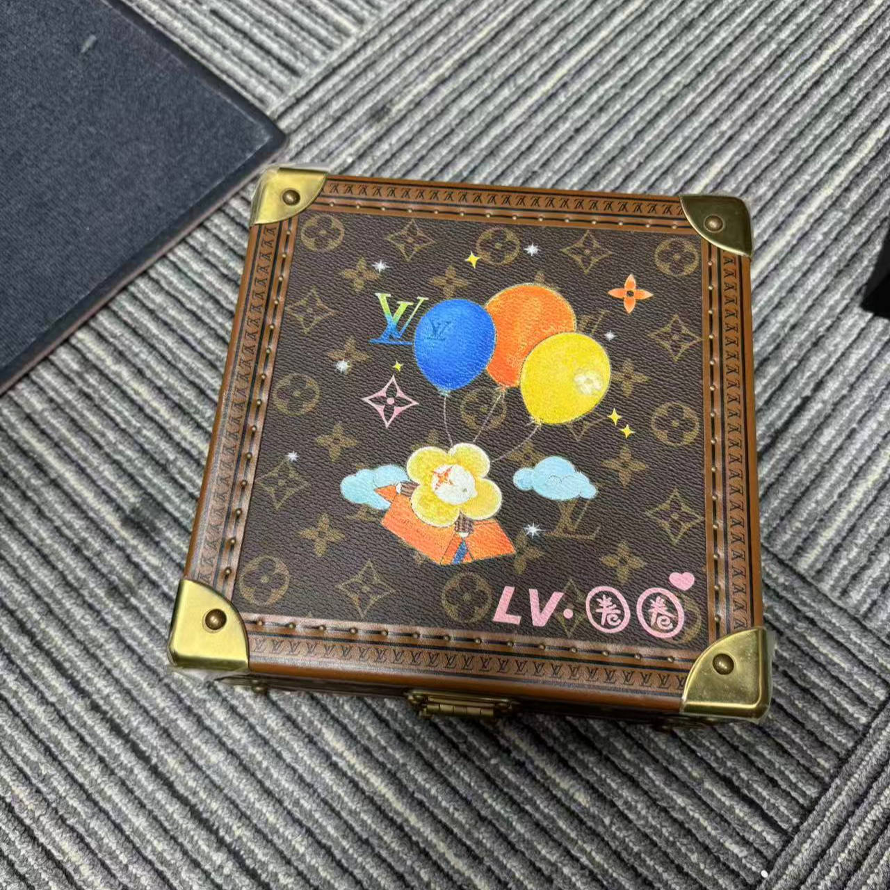 99新 LouisVuitton/路易威登 坤球奢选 lv定制首饰盒