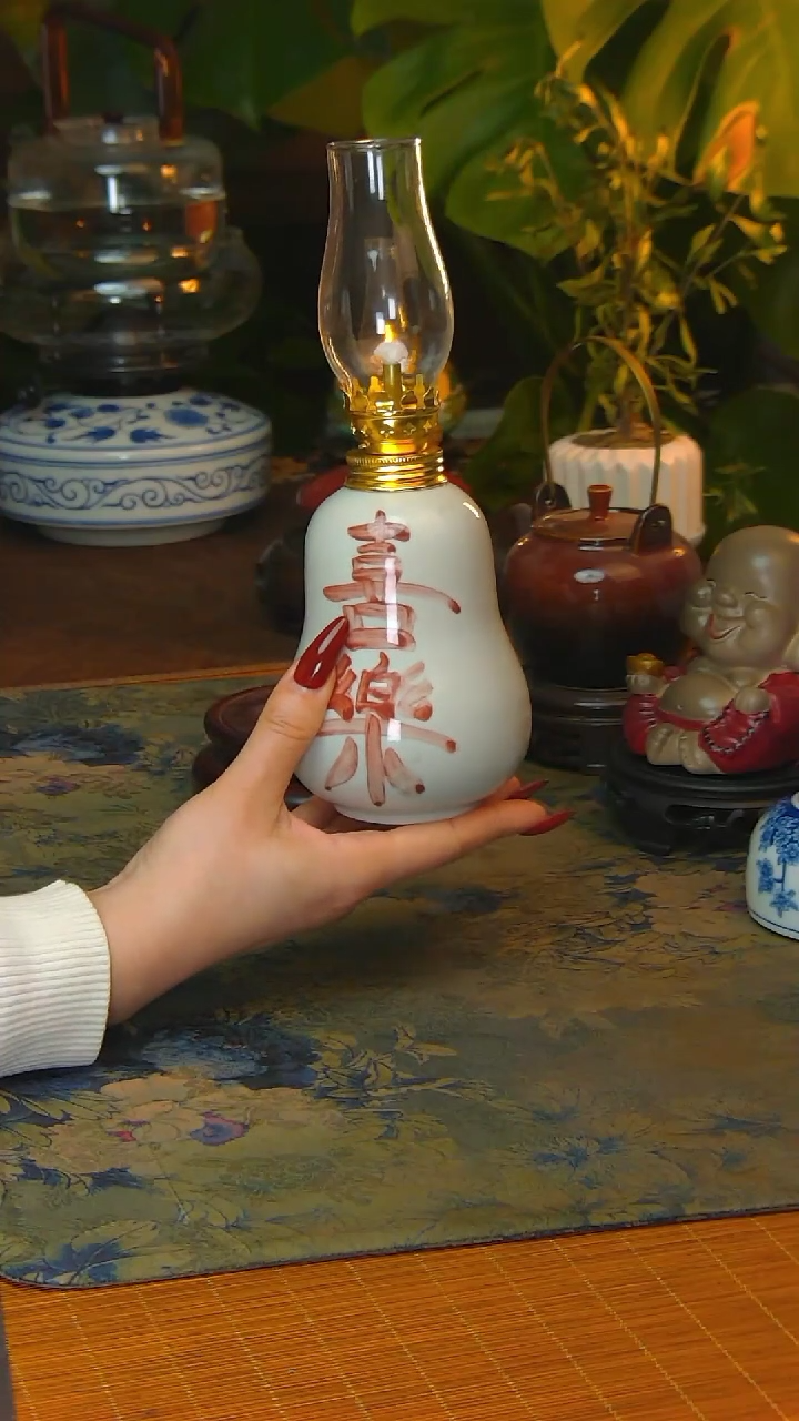 【闪购商品】景德镇陶瓷灯摆件