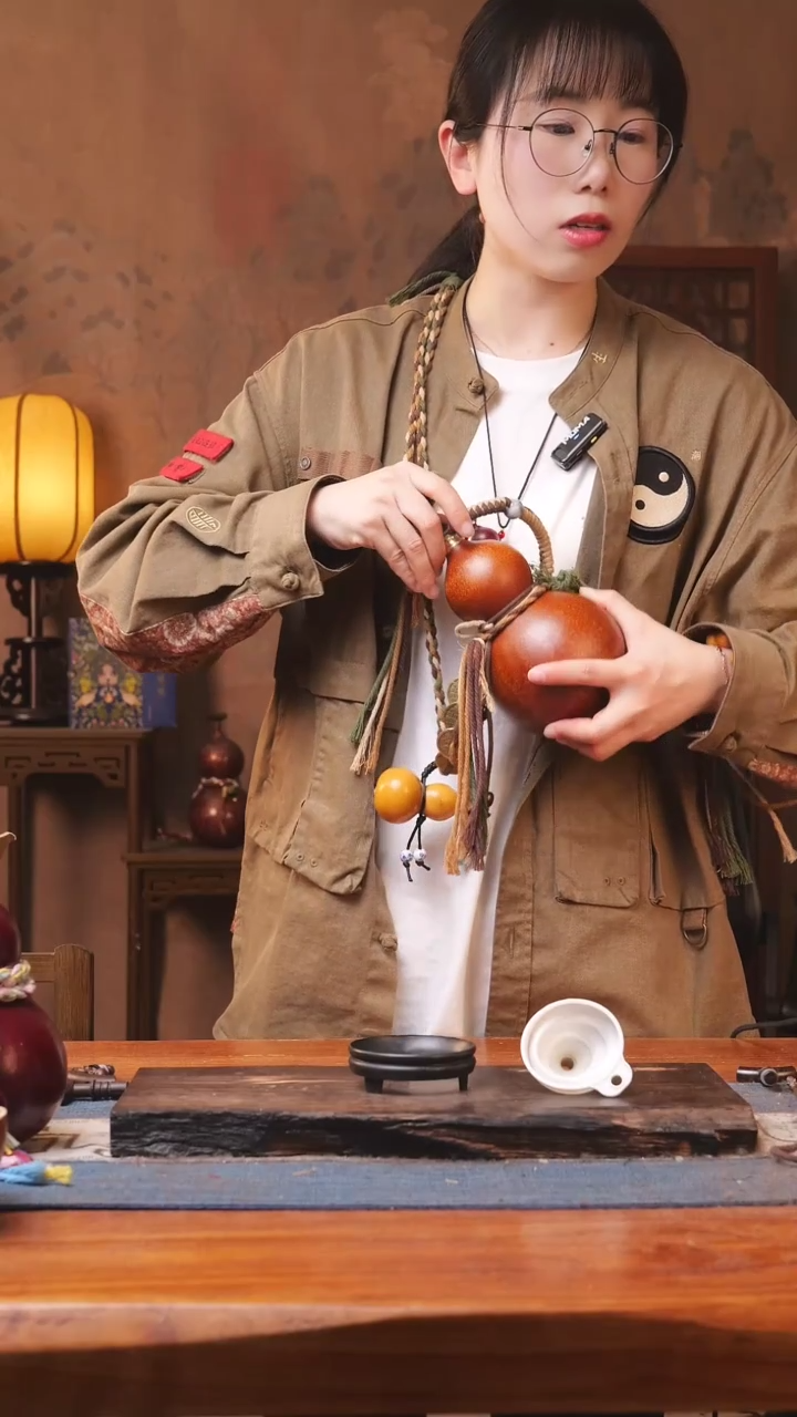 【闪购商品】446号精品大漆葫芦防腐防渗装水茶酒