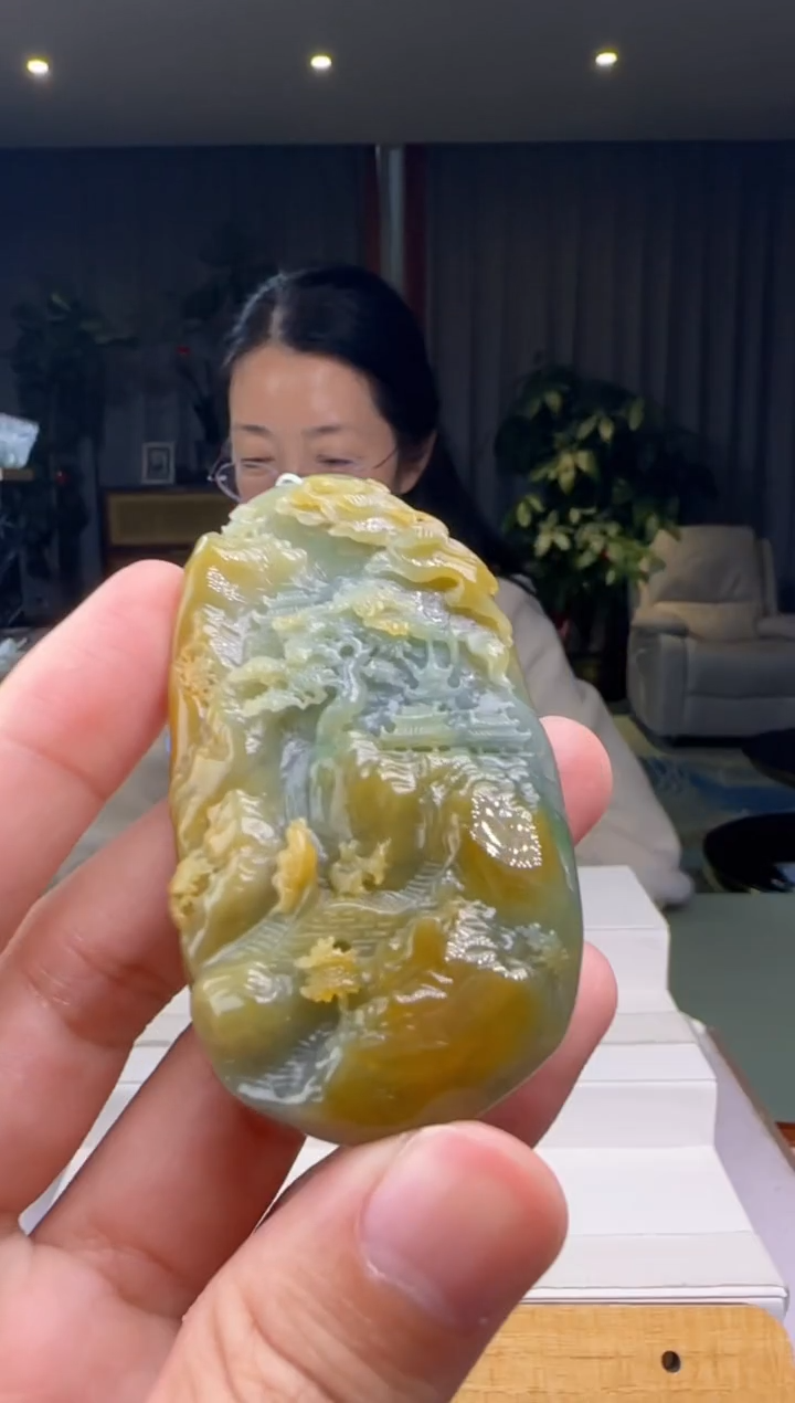 【闪购商品】翡翠吊坠(不含链)未镶嵌XM@@960Q7J03428