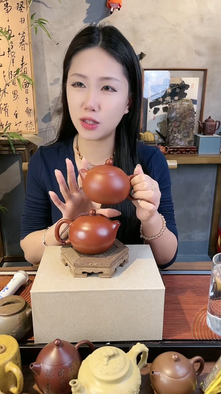 茶壶紫砂全手工卡盖西施，容量200-220ml左右