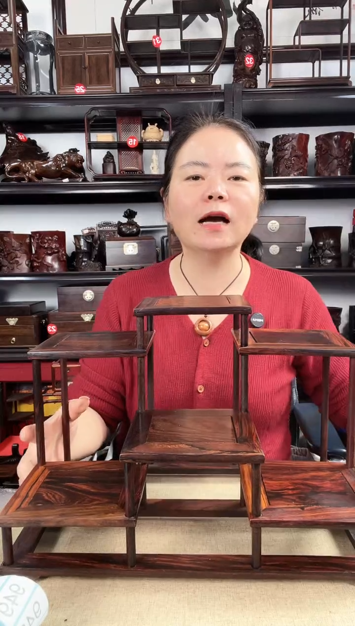 木新红六连老李红木工艺品