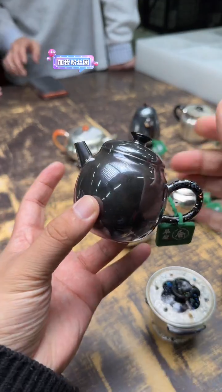 涛***妈呆坐手敲暮紫玄金珠玉壶