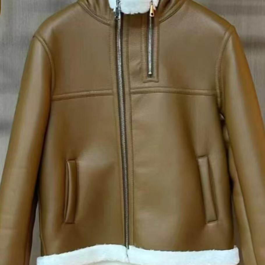 厚款常规款连帽常规短款冬季皮衣保暖上衣冬款【6625】