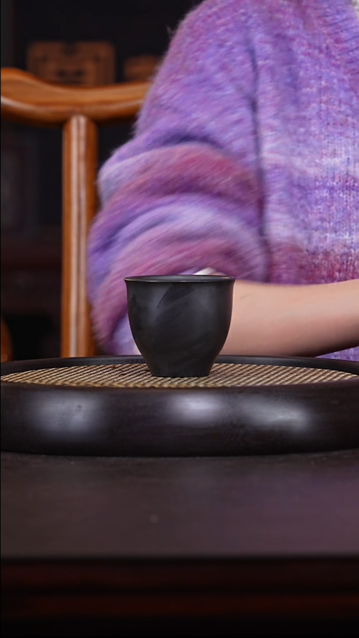 【闪购商品】紫砂茶壶十竹斋27-3石黄紫砂主人杯