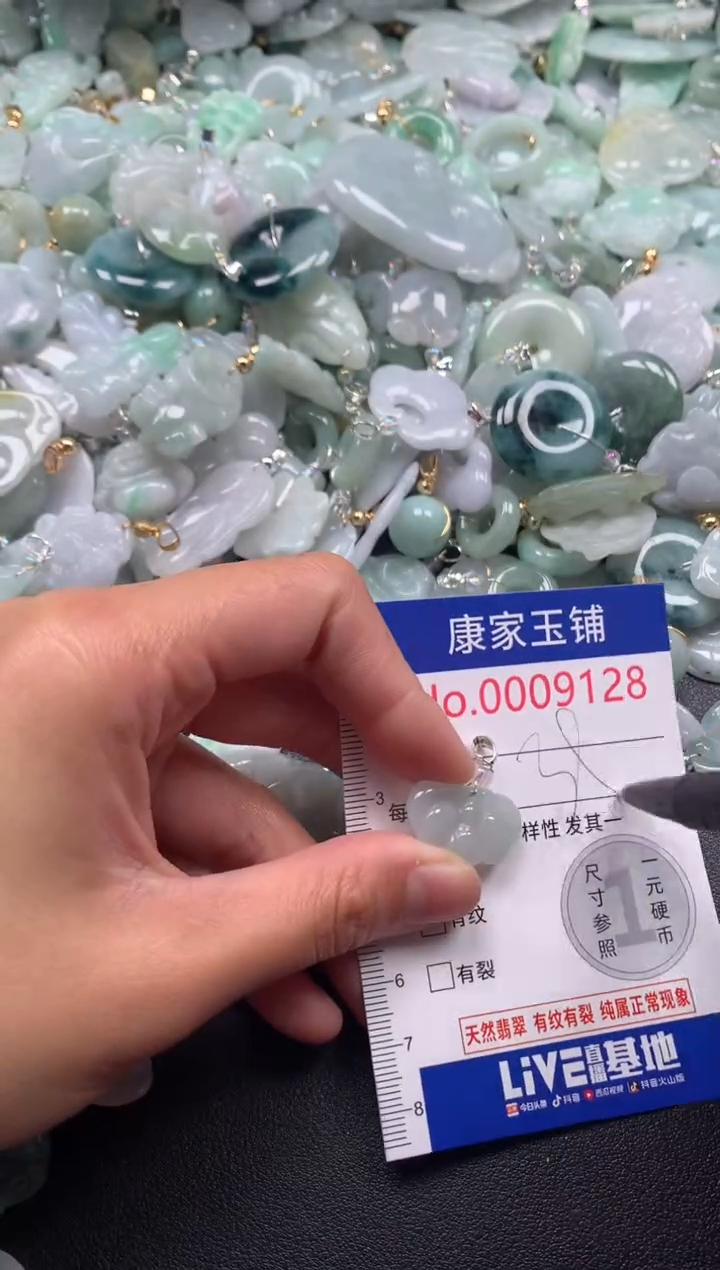 颈饰未镶嵌翡翠9128