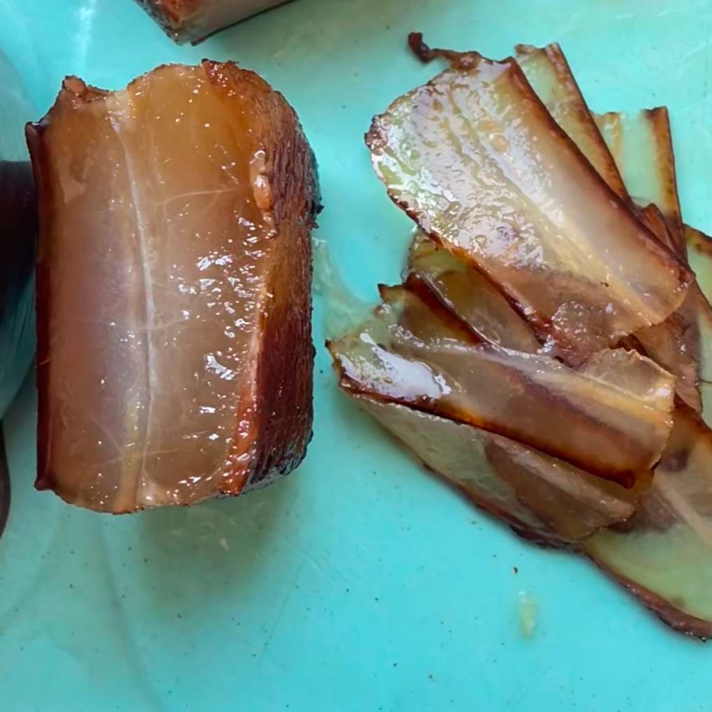 （腊肥肉）娜娜家的跑山黑猪腊肉（现称现拍）