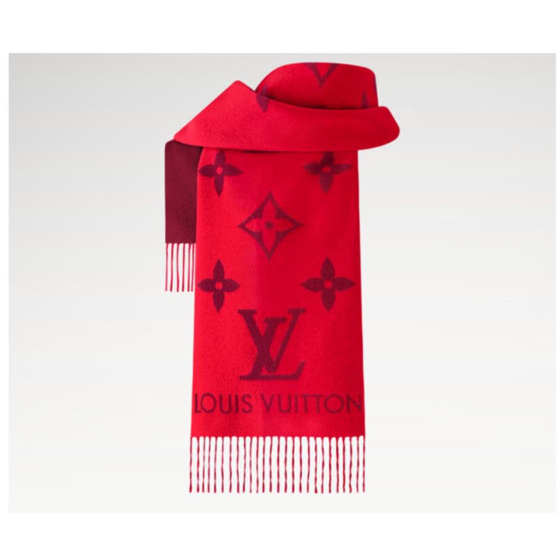 未使用 LouisVuitton/路易威登 [jessie]羊绒围巾TP033112