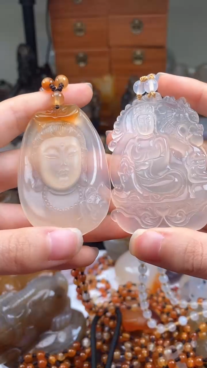 【闪购商品】玛瑙/玉髓颈饰未镶嵌AA