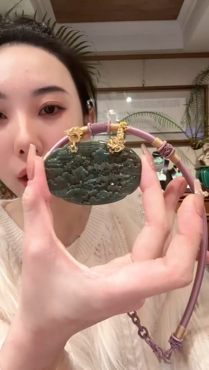 【闪购商品】翡翠颈饰未镶嵌国风