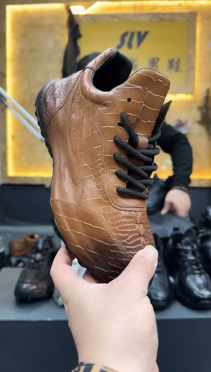 磨砂皮（牛皮）41码棕色5388