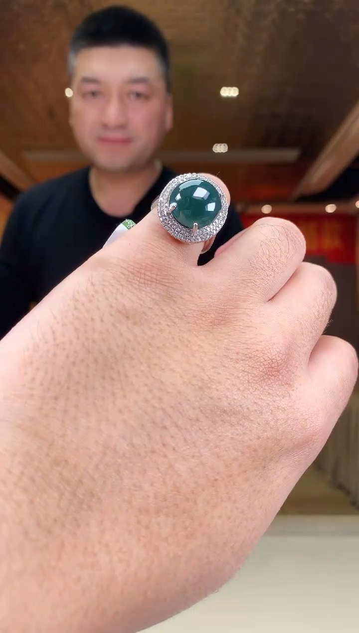 【闪购商品】翡翠戒指未镶嵌             *216
