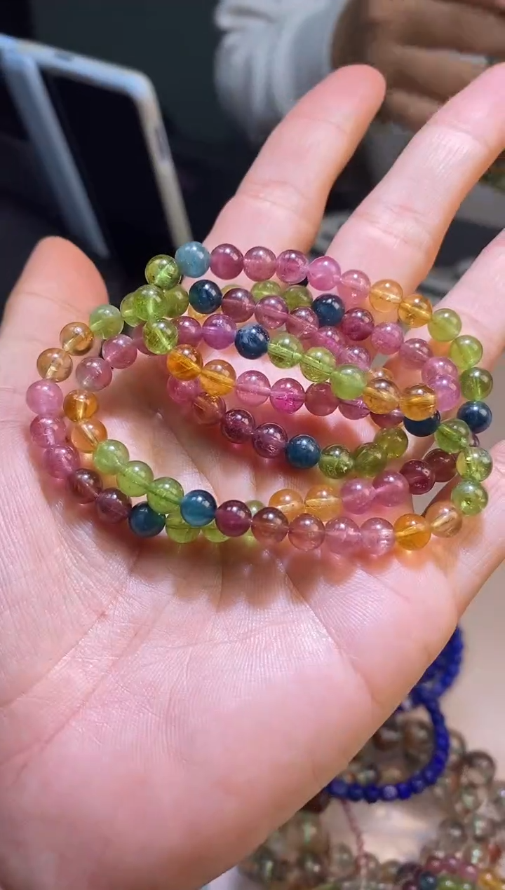 【闪购商品】碧玺颈饰未镶嵌项链