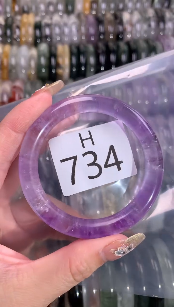 【闪购商品】水晶水晶手镯未镶嵌734-52