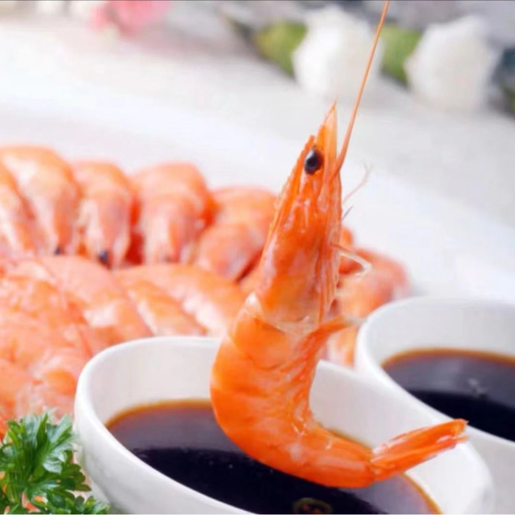 泰国香虾 原装进口 活虾速冻 800g/盒  一盒40只左右  到手2盒