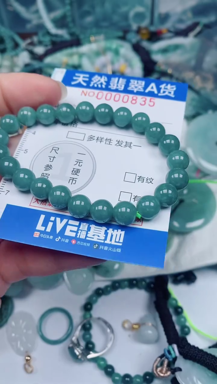 颈饰未镶嵌翡翠00000835