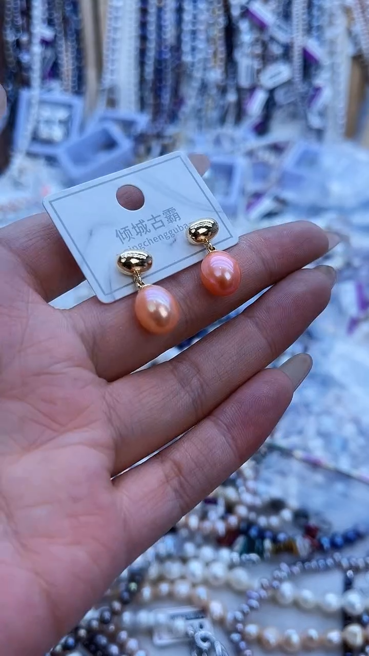 【闪购商品】淡水珍珠耳饰未镶嵌256