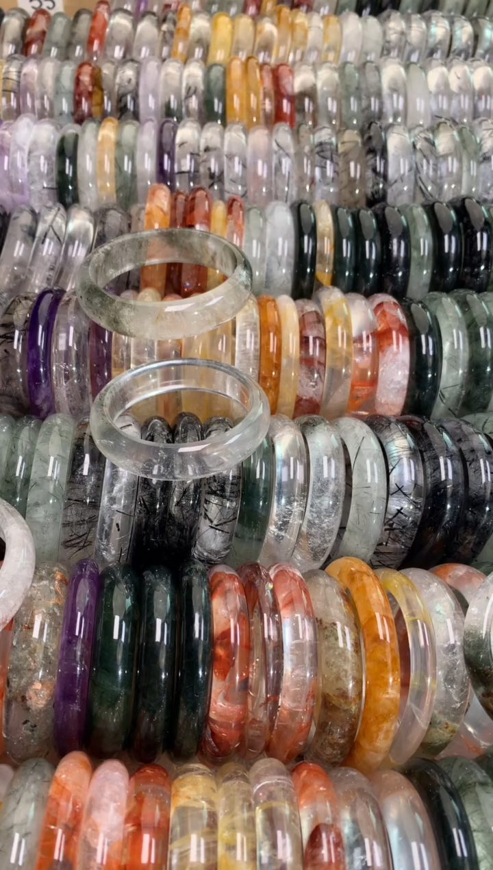 【闪购商品】水晶水晶手镯未镶嵌605-60