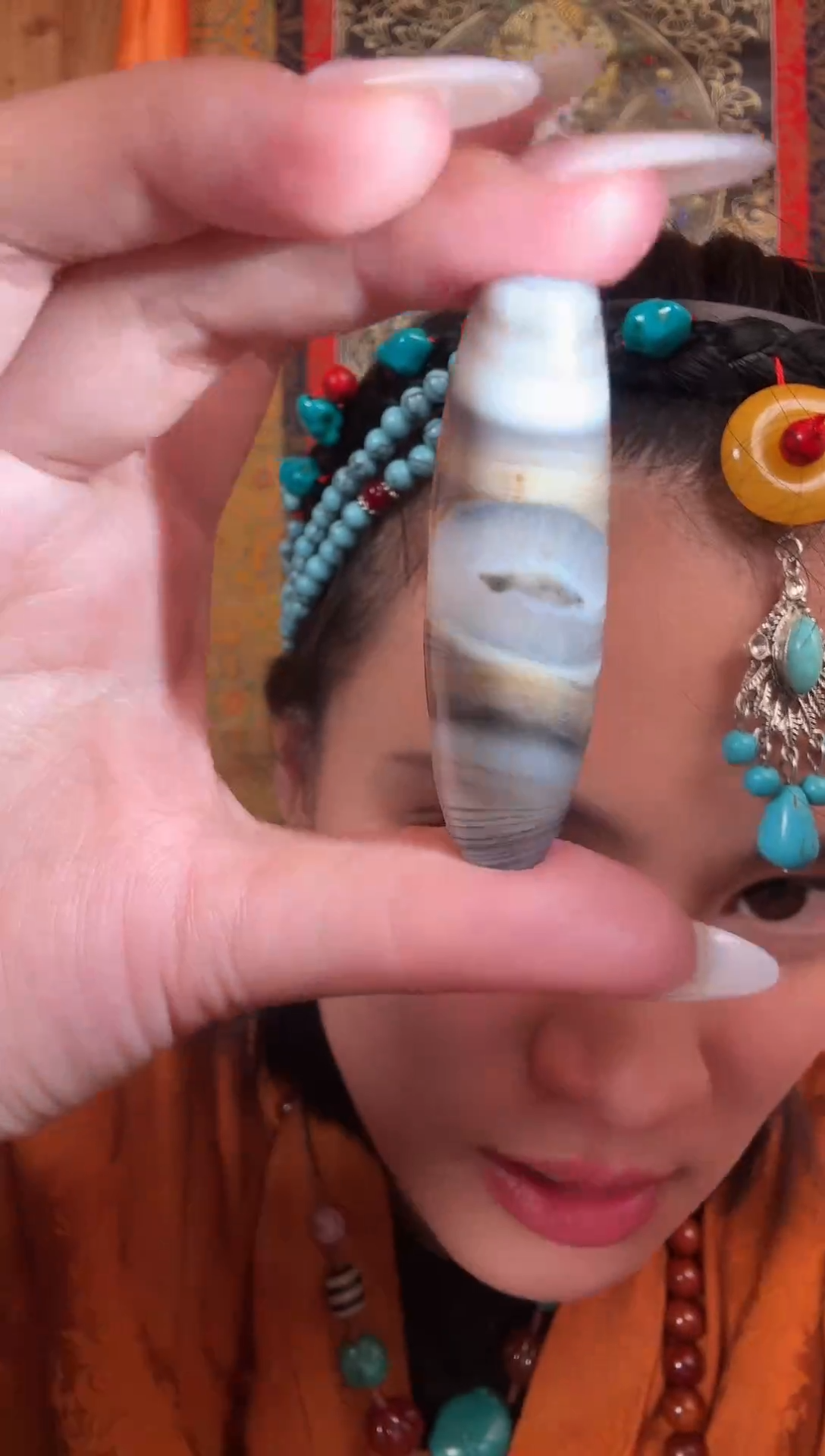 非金属无藏式缠丝珠珠