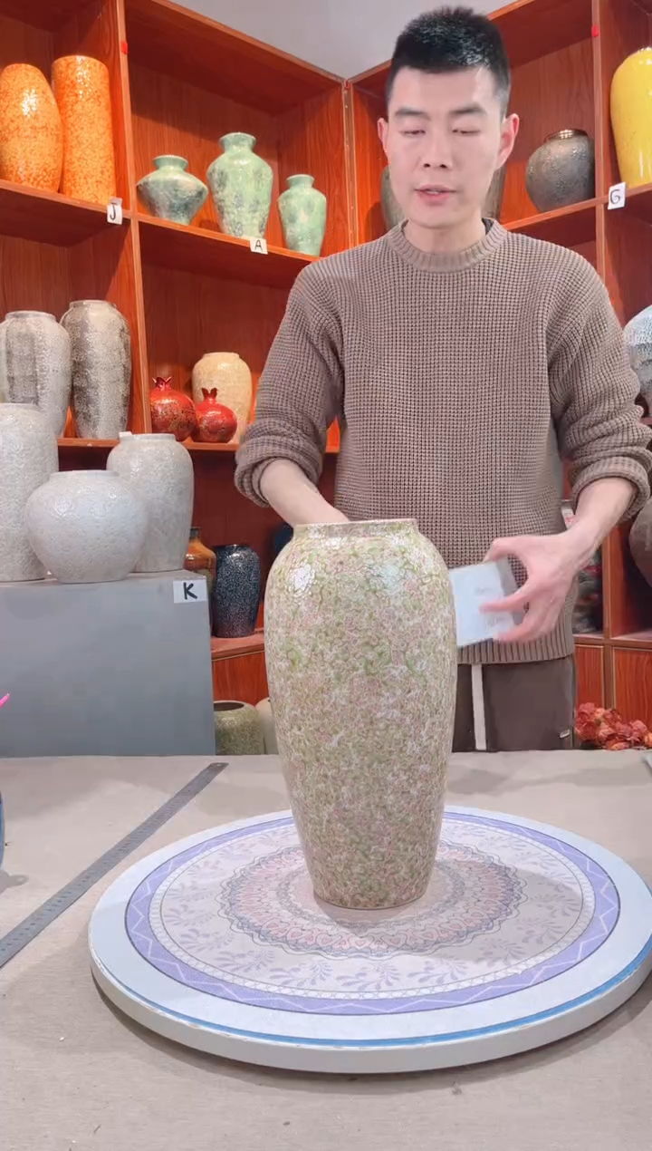 【闪购商品】瓶精品陶瓷花瓶 无花 绿野仙踪 大号