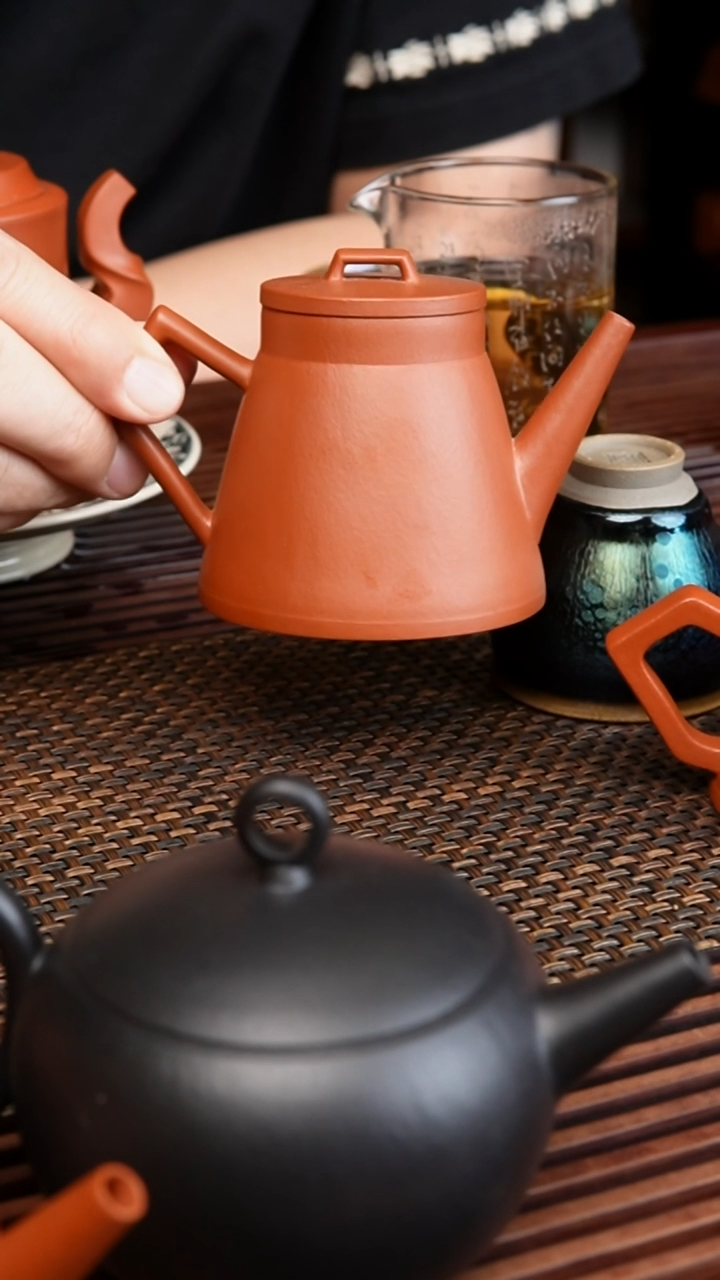 茶壶紫砂全手工中瑕秦3