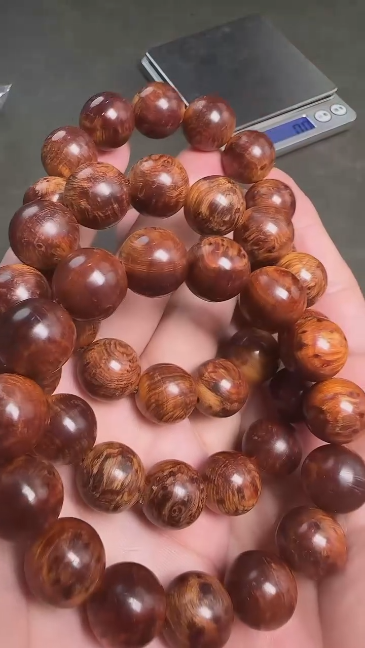 柏木（崖柏）手串/手链582002-崖柏蚂蚁腿1.5