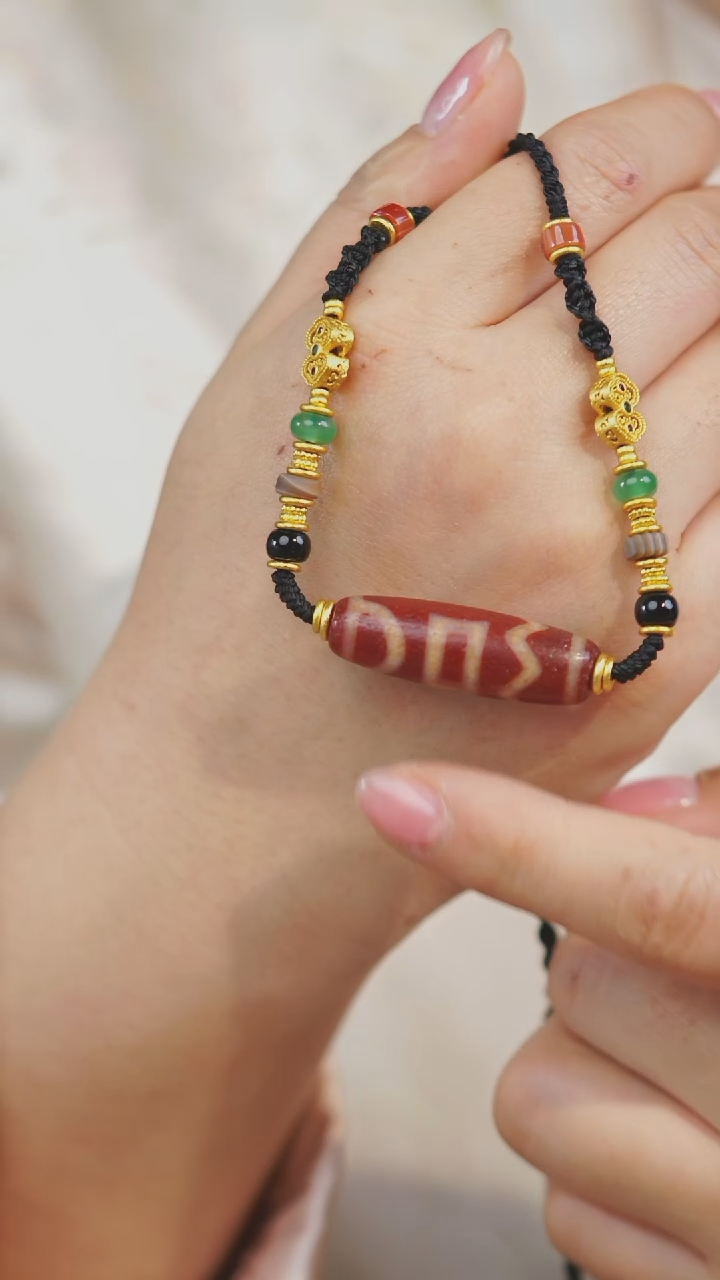 【闪购商品】玛瑙/玉髓项链未镶嵌多样性发一