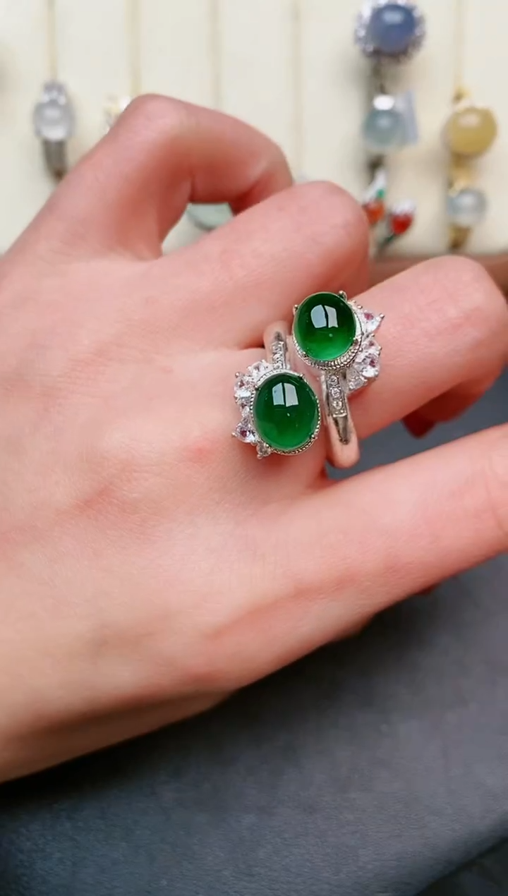 【闪购商品】翡翠戒指未镶嵌..............