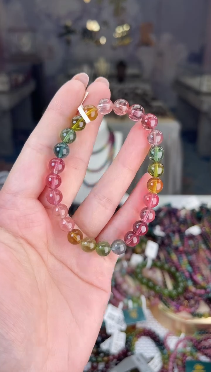 【闪购商品】碧玺/未镶嵌7mm+碧玺单圈多样性发货