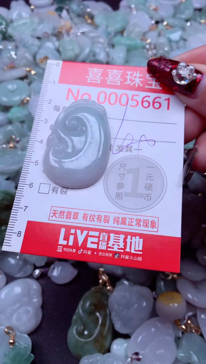 颈饰未镶嵌翡翠5661