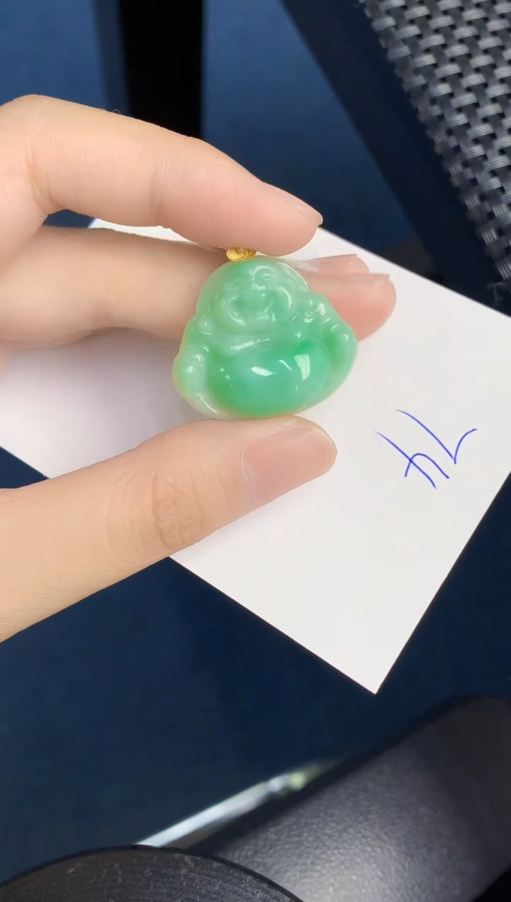 【闪购商品】翡翠18K金镶嵌颈饰000000000