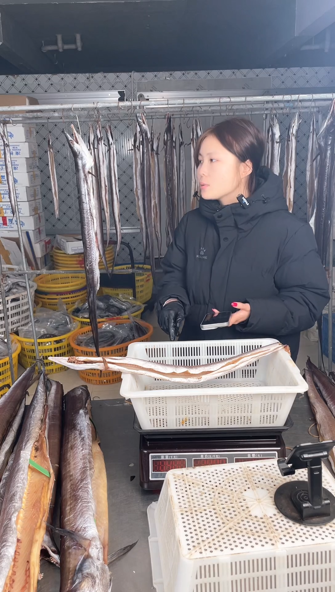 中国大陆8两一条屁股破了风鳗