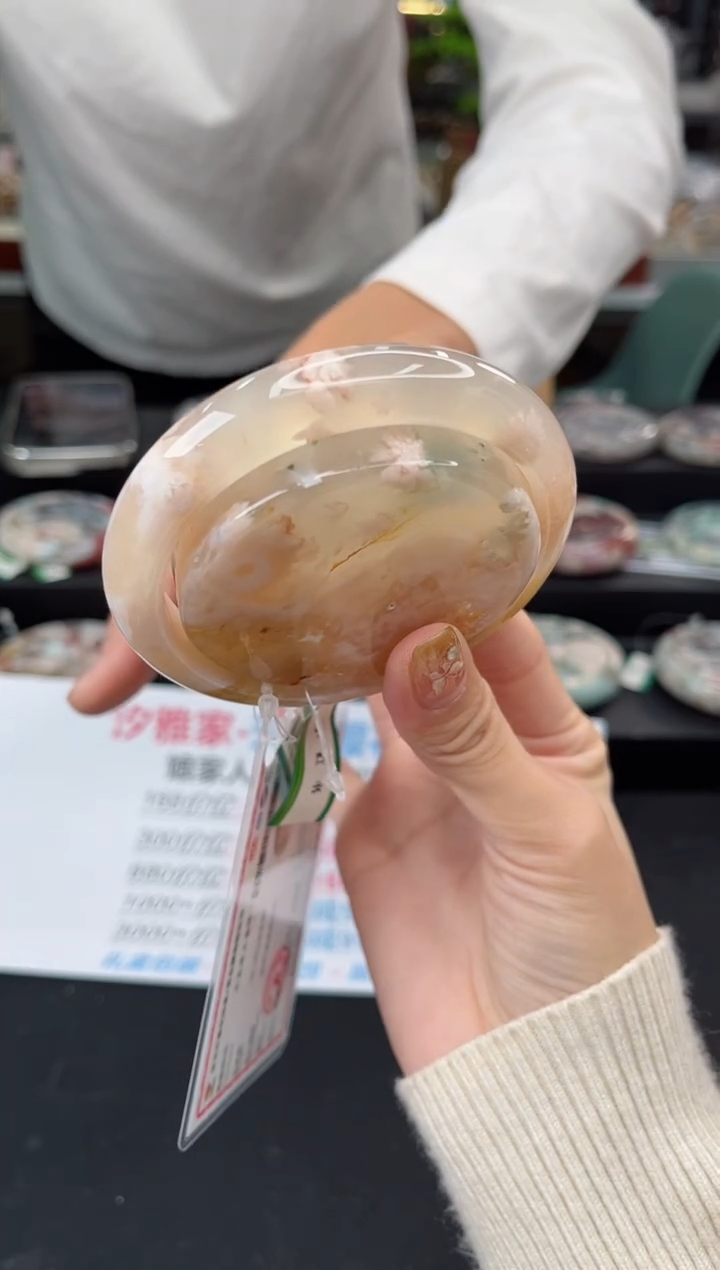 【闪购商品】石英质玉手镯未镶嵌62圈口（赠品镯心）3507189