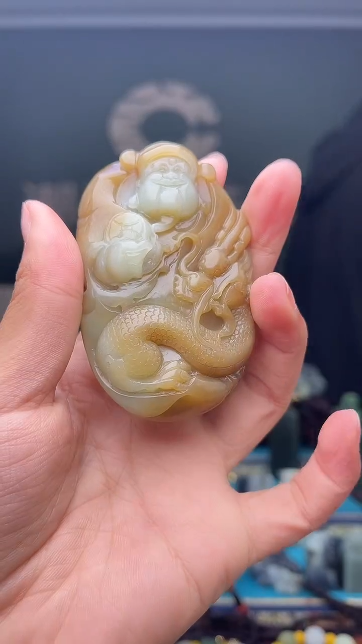 未镶嵌和田玉挂件1