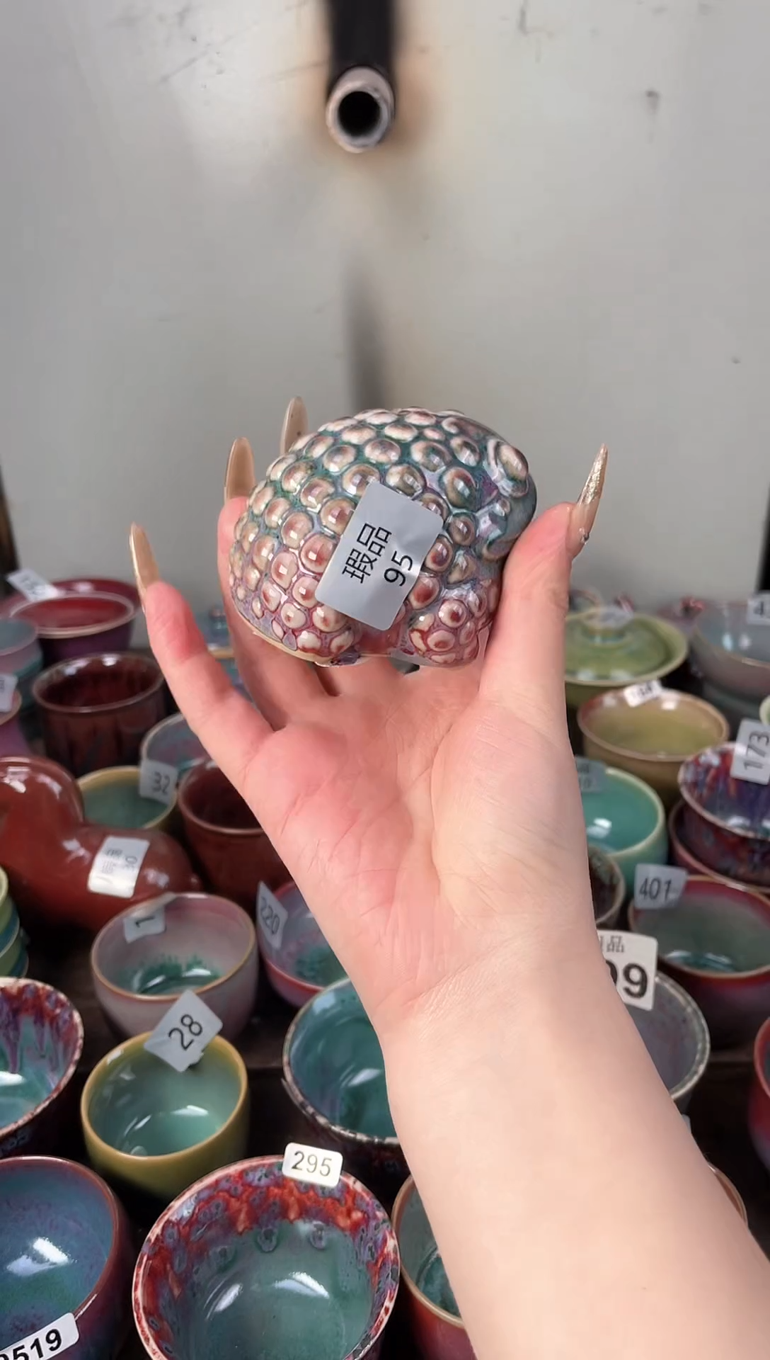 【闪购商品】摆件钧瓷手工茶器窑变