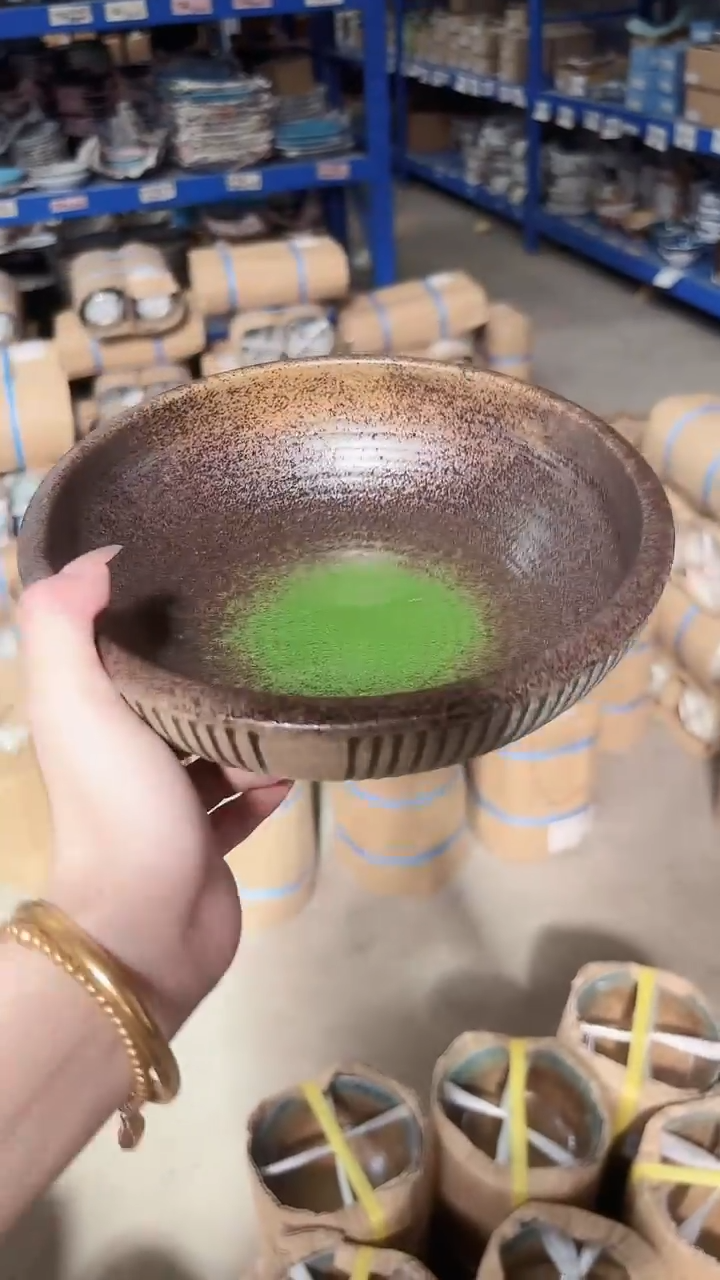 陶瓷新款抹茶加厚钵20cm一个