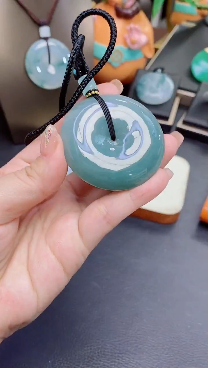 颈饰未镶嵌翡翠缅甸天然翡翠