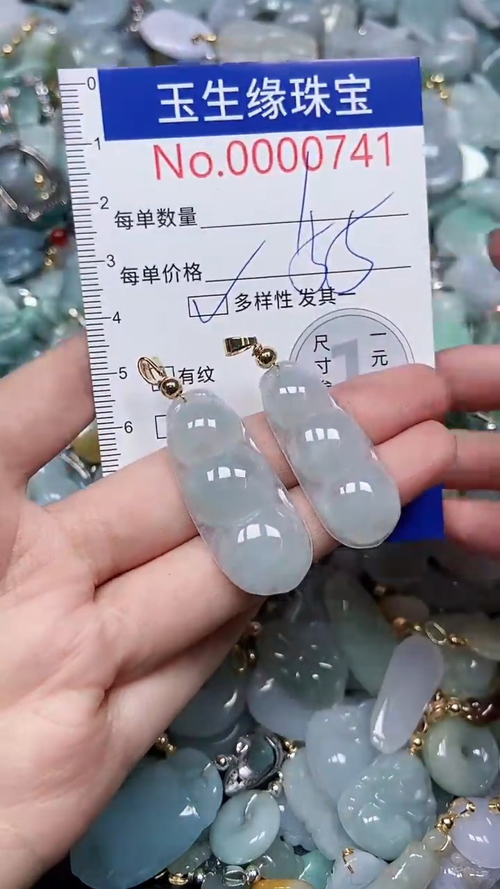 【闪购商品】翡翠颈饰未镶嵌闪购0000741多样性发其一