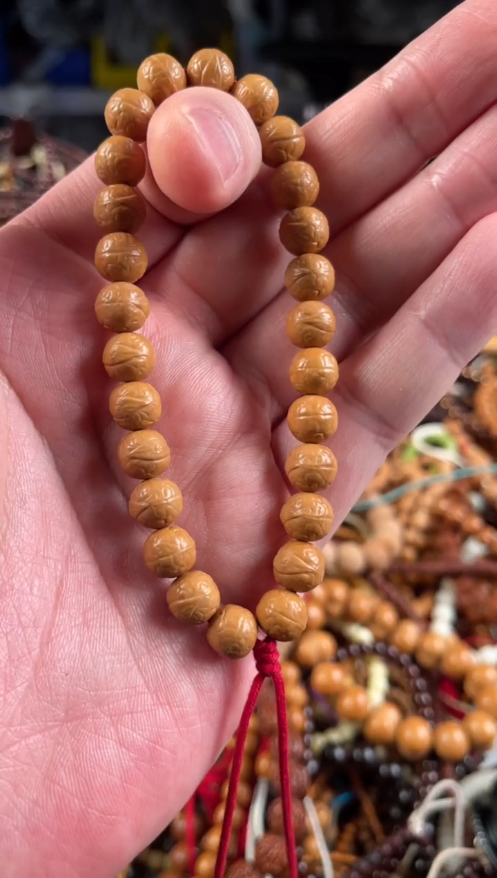 吊坠猴头核桃王胖子文玩工作室雕刻凤眼红绳9.5+