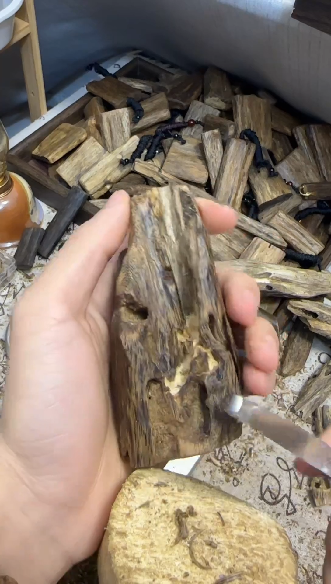 沉香沉香碎屑海南黑棋九九