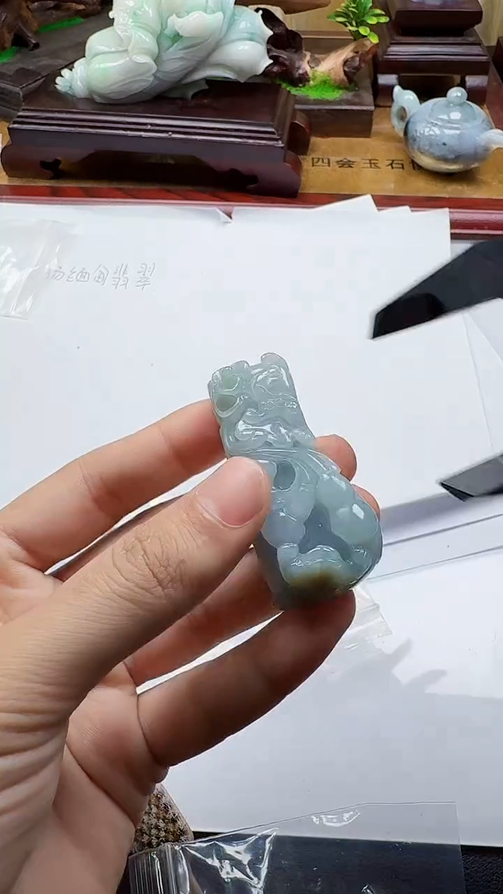 吊坠(不含链)未镶嵌翡翠1