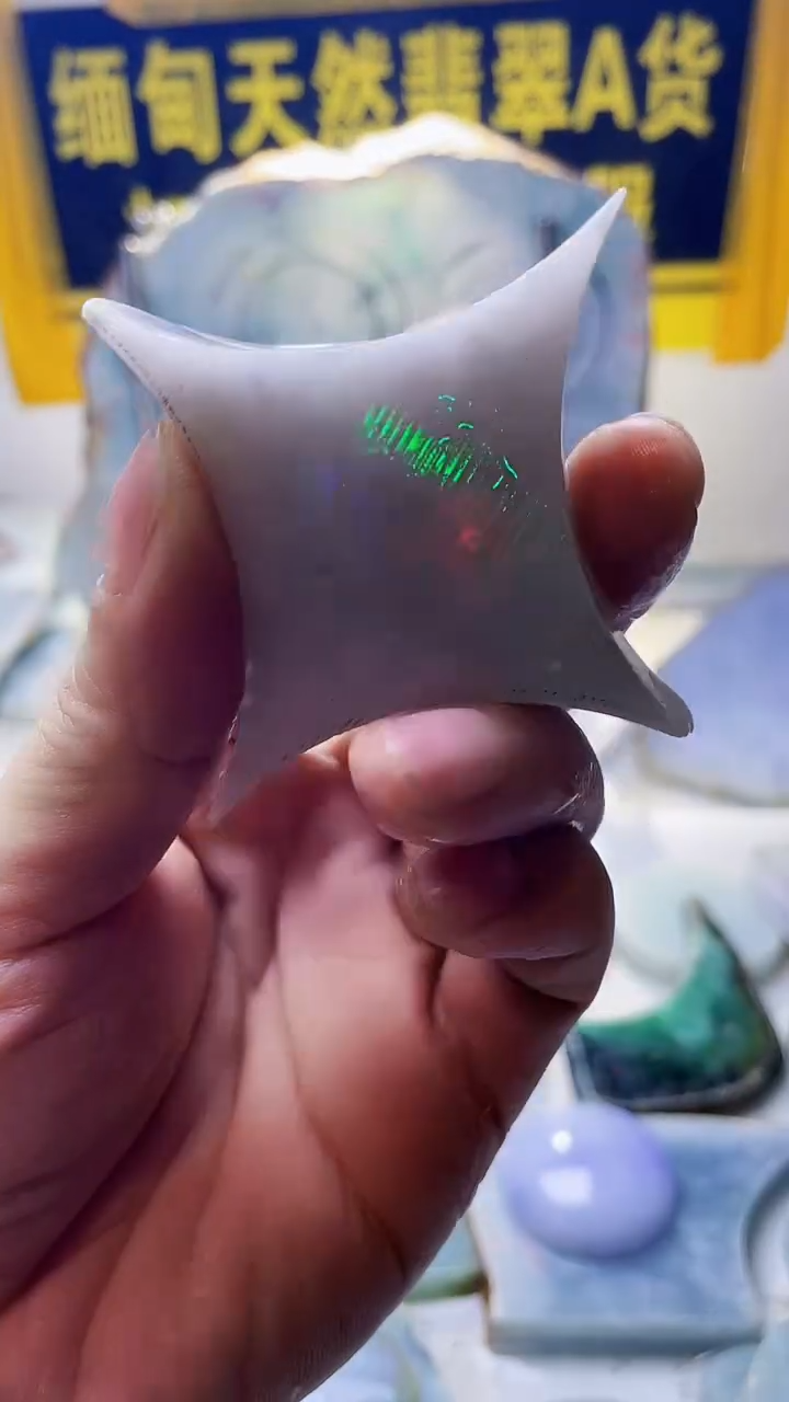 翡翠未镶嵌颈饰翡翠494