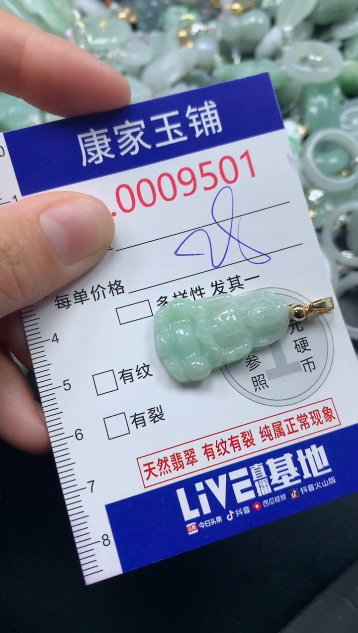 颈饰未镶嵌翡翠9501
