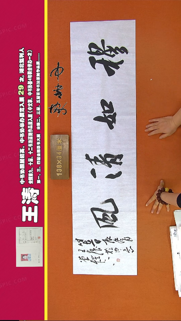 【闪购商品】书法423C王涛书法作品