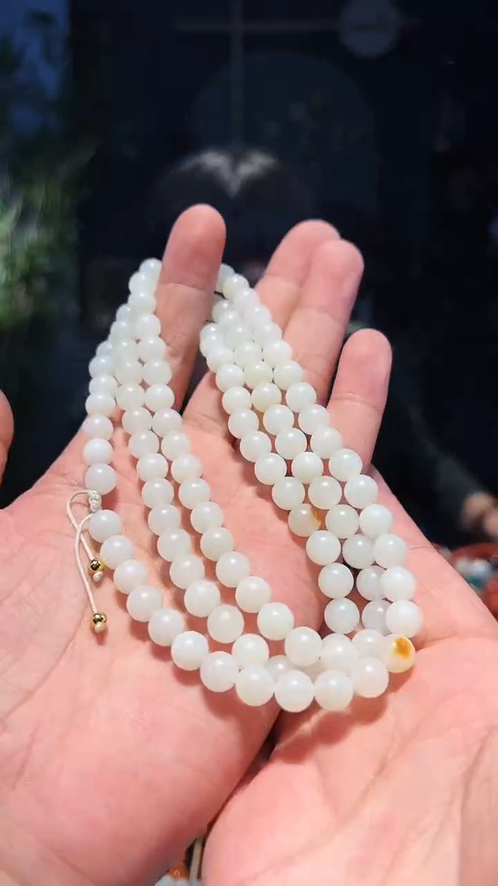 【闪购商品】和田玉手串未镶嵌8+108多圈