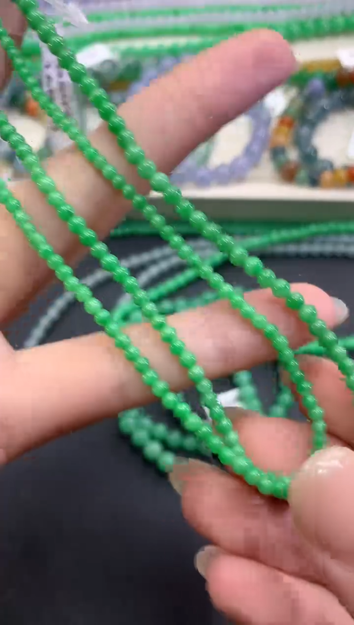 【闪购商品】翡翠颈饰未镶嵌q255      